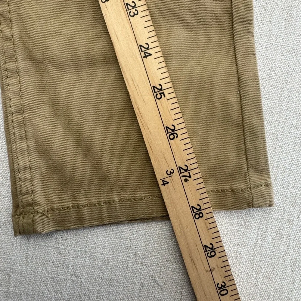 Levis Boys‎ 511 Slim Fit Stretch Adjustable Twill Pants Harvest Gold Khaki Sz 12